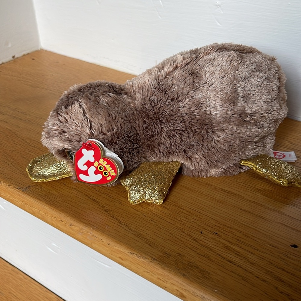 Ty Silk Beanie Boo Platypus, Plush